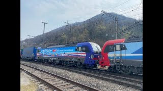 Treni Merci A Chio Smistamento E Treni Regionali Trenord Sulla Varese Porto Ceresio