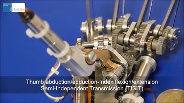 The SSSA-MyHand: a dexterous lightweight myoelectric hand prosthesis