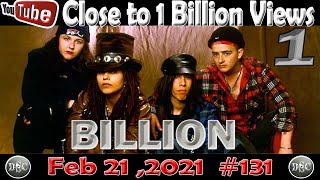 Close to one billion views 21 Feb 2021 #131