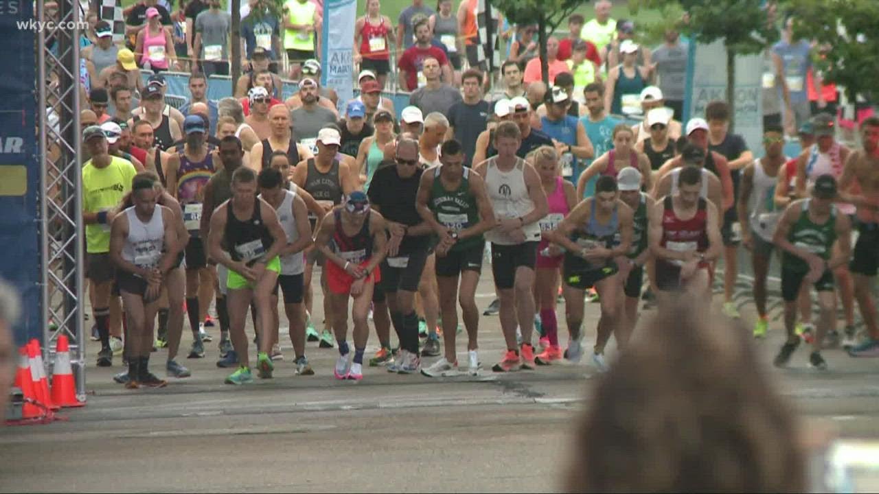 Thousands of runners to hit the road for Akron Marathon after virtual event in 2020 YouTube