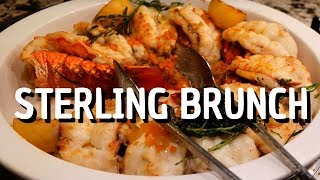 BALLY'S STERLING SUNDAY BRUNCH LAS VEGAS BUFFET REVIEW - YouTube