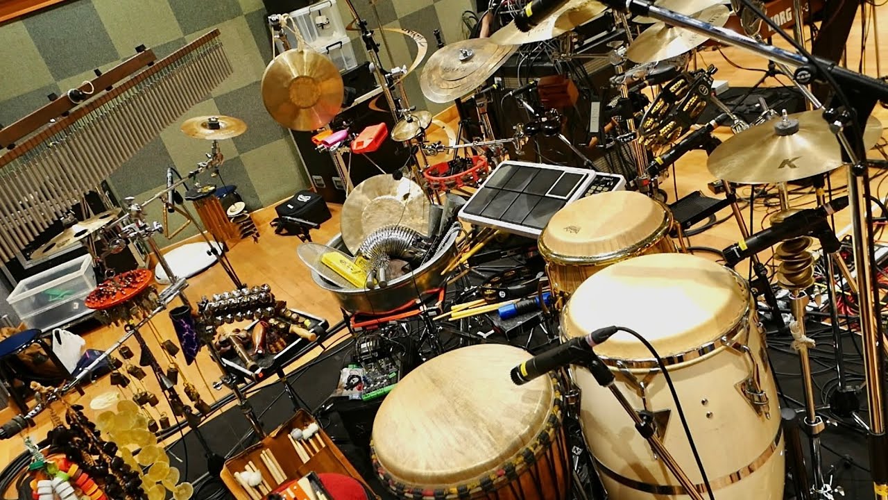 若森さちこ】セッティングクローズアップ(パーカッション・マガジン