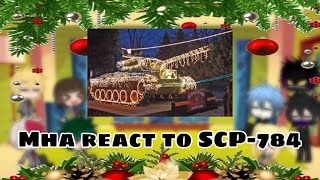 MHA react to SCP-784 | BNHA Reaction | Part 1/2