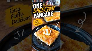 STOP Flipping Pancakes! Make Them in ONE Sheet Pan Instead! #shorts