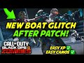NEW PILE UP BOAT GLITCH *AFTER PATCH* Black Ops 6 Zombies (XP GLITCH)