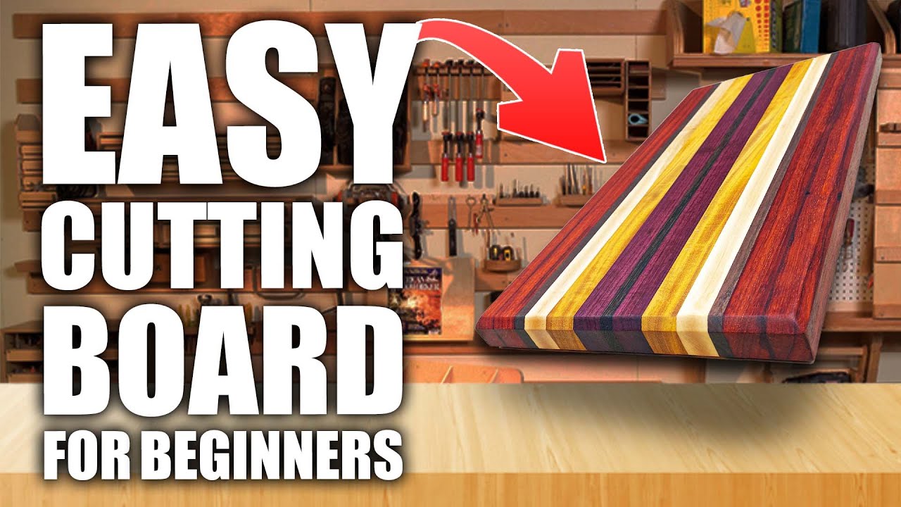 Easy Beginner Cutting Board DIY - Houseful of Handmade