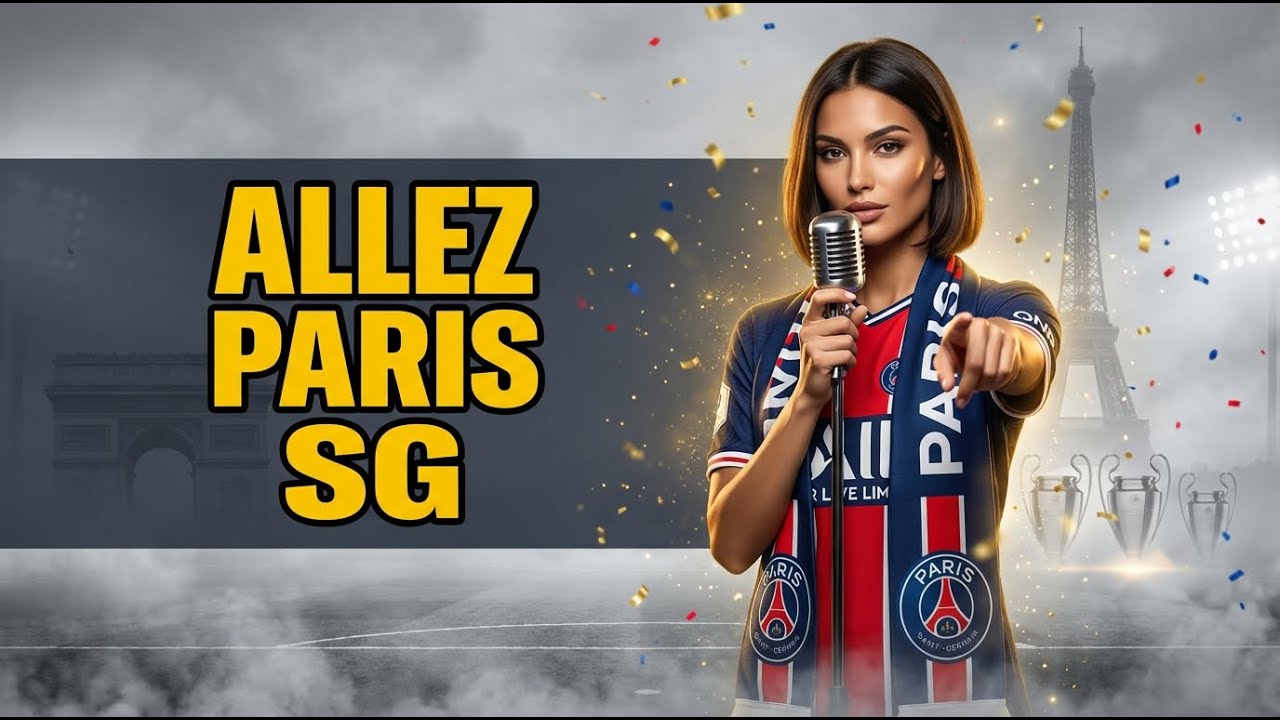 ALLEZ PARIS! Ultimate PSG Anthem Celebrates Mbappé, Messi, Neymar & Legends