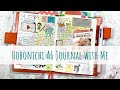 Creative Journaling in my A6 Hobonichi Techo