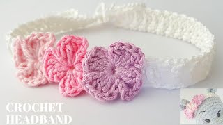 Crochet baby/amigurumi headband STEP by STEP