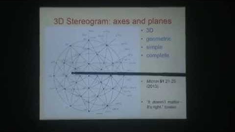 Log-Lin metric in Quasicrystals