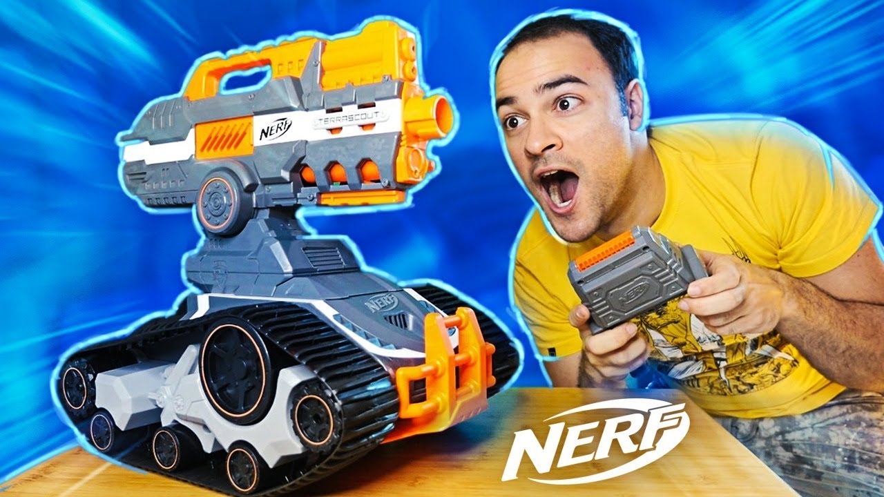 Nova NERF INFINUS Gigante e 100% Automática 