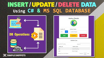 Insert Update Delete Data in MS SQL DB using ASP.NET | Search Enabled Gridview using Datatables