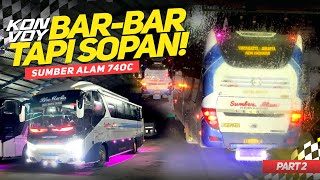 KONVOI GANDENG SERU 3 BUS SUMBER ALAM‼️TRIP SANTUY CILEDUG - IMOGIRI SUMBER ALAM 74OC‼️