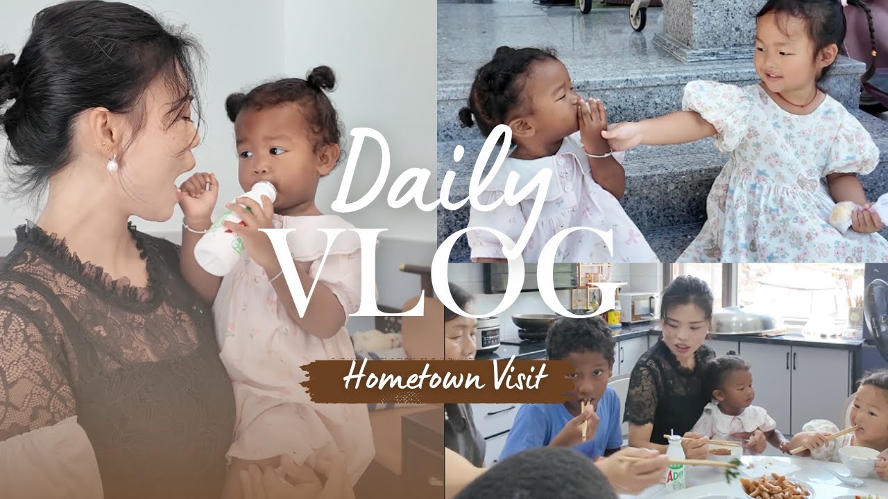 When I went back to my hometown, the trunk was filled with vegetables and fruits grown at home.