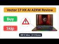 MSI Vector 17 HX AI Gaming Test | RTX 5090 + Intel Ultra 9 Benchmarks