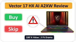 MSI Vector 17 HX AI Gaming Test | RTX 5090 + Intel Ultra 9 Benchmarks