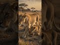 She Taught Him Everything Without a Word! 🦁🍂 #shorts
