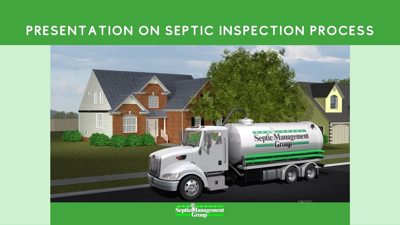 Presentation On Septic Inspection Process NJSMG YouTube