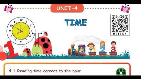 3rd std Maths - Term 2 - Unit 4 - Time