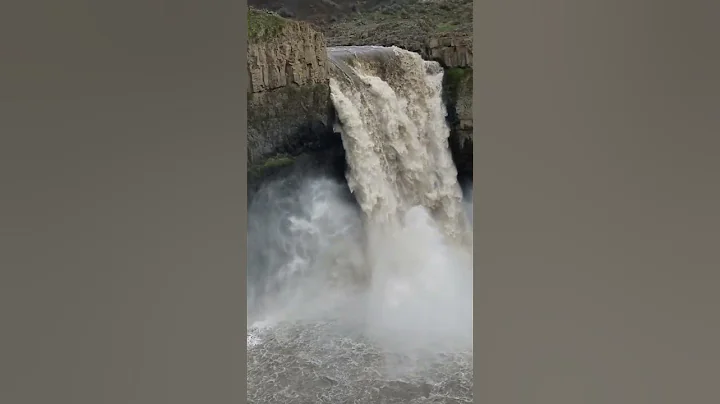 Palouse  Falls in spring