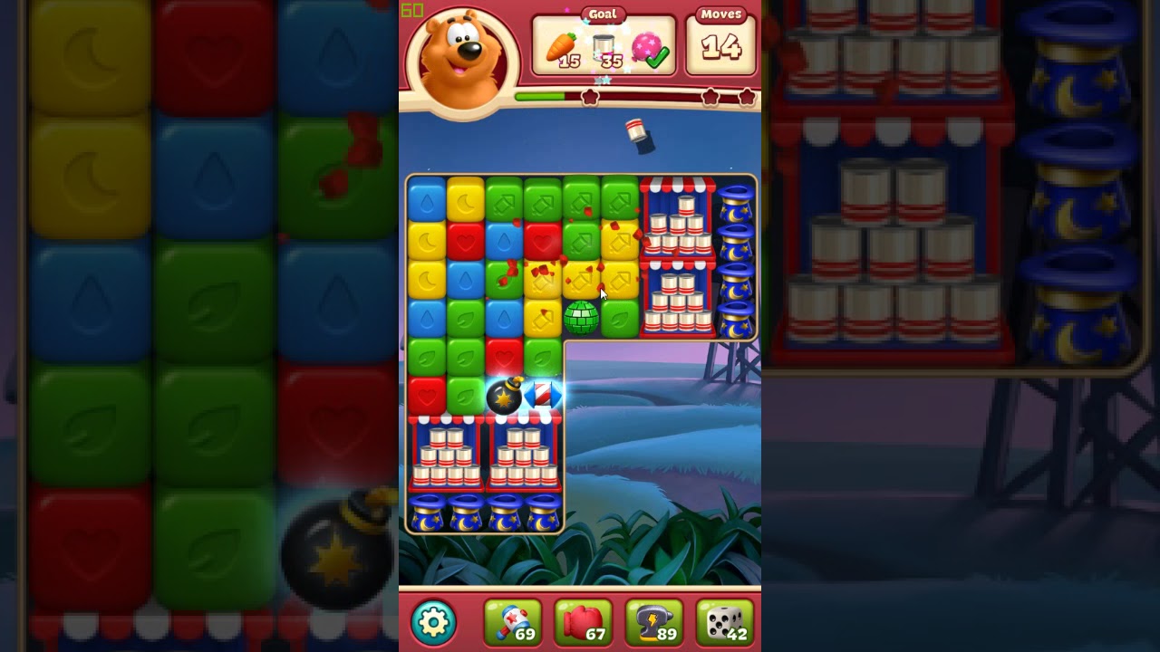 Toon Blast level 1142