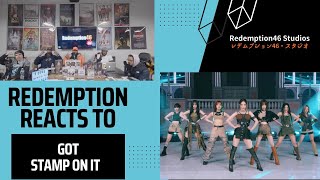 Redemption Reacts to GOT the beat 'Stamp On It' Stage Video