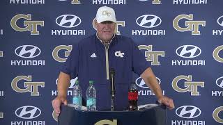Chris Weinke Fall Camp 2025 Press Conference (August 11, 2025)