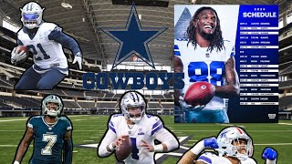 Dallas Cowboy Breaking News 2024-2025 NFL Schedule Released! Dallas Cowboys Play 10 Playoff Teams
