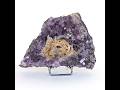 Video: Amethyst, barite, Minas Gerais, Brazil, 210 grams