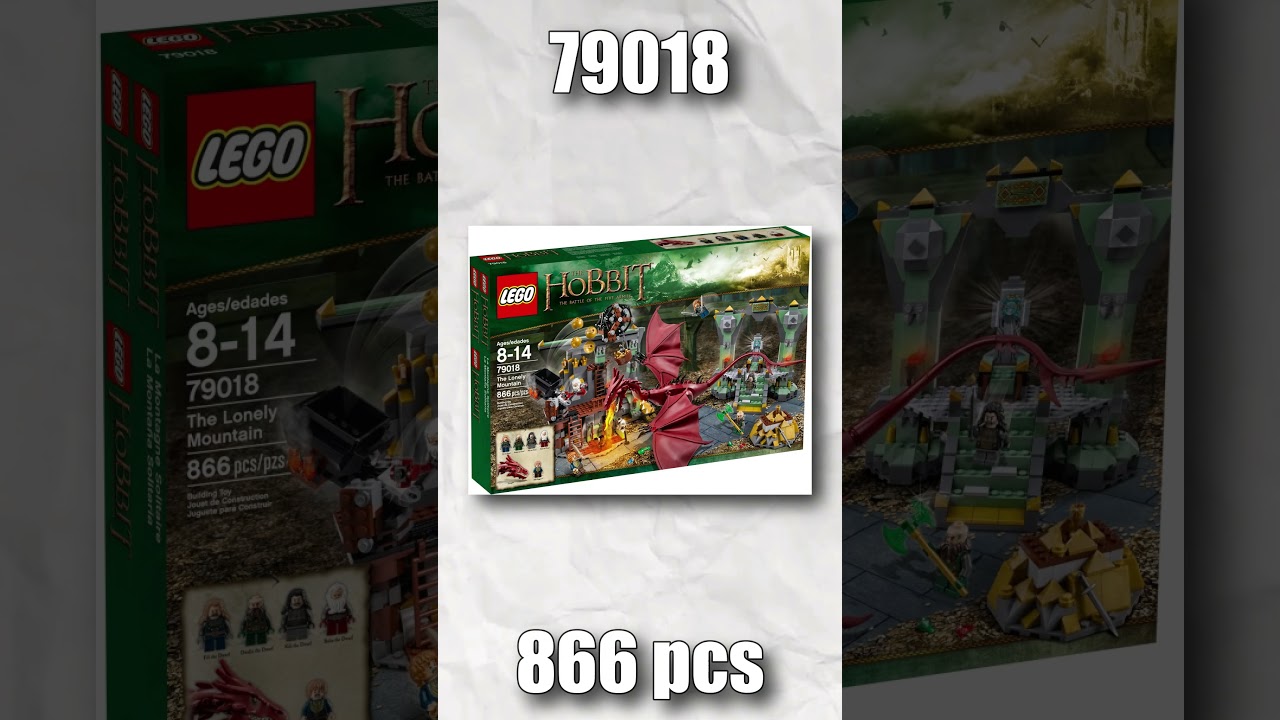 Top 10 Most Expensive LEGO LORD OF THE RINGS And THE HOBBIT Sets