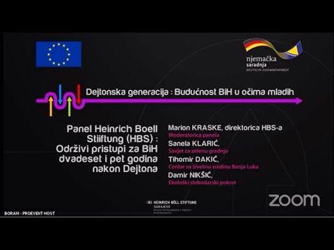 KRIZA BH DEMOKRATIJE - PANEL diskusija - Heinrich Böll Stiftung