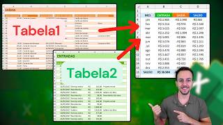 Agrupar 2 Tabelas em 1 com Power Query e resumir com Tabela Dinamica