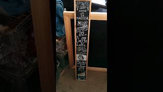 cafe menu design for board 🛹 #shots #trending #viral #sketch #shots