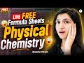 Free!! Formula Sheets Physical Chemistry NEET 2026 | 10-Day Chemistry Sprint | Akansha Karnwal