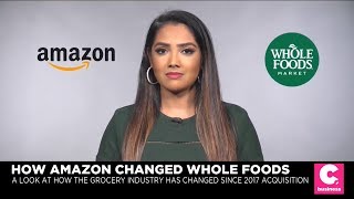 How Amazon Disrupted Grocery Shopping, Two Years After Buying Whole Foods
