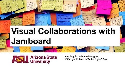Visual Collaborations with Jamboard