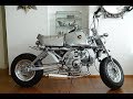 メッキゴリラZ50J　カスタム　エンジンテスト中