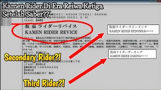 Kamen Rider Ke Era Reiwa Ketiga Setelah Saber | Bernama Kamen Rider Revice