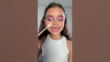 Barbie Makeup Transformation Makeup By 6 Year Old Kassie 