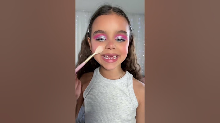 Barbie Makeup Transformation | Makeup By 6 Year Old Kassie