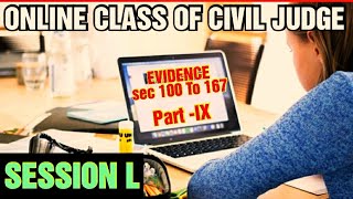 The Evidence Act 1872//JMSC//ONLINE CLASS OF CIVIL JUDGE//SESSION-L//प्रारम्भिक परीक्षा तैयारी