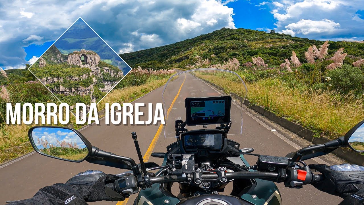 Morro da igreja e barrados no corvo branco 🚧 -Cb500x (pt4)