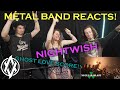 Nightwish - Ghost Love Score (Live) REACTION | Metal Band Reacts! *REUPLOADED*