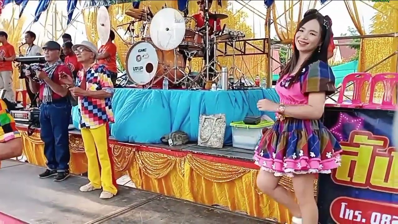 #4k รำวงย้อนยุค สังคีตภูไท #บุญบั้งไฟ  ตำบลภูแล่นช้าง อำเภอนาคู จังหวัดกาฬสินธุ์