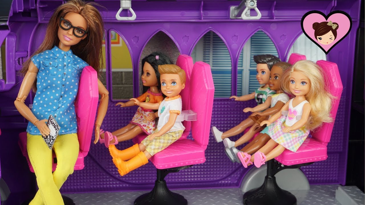 Barbie School Morning Routine Barbie Doll School Dollhouse Life ...