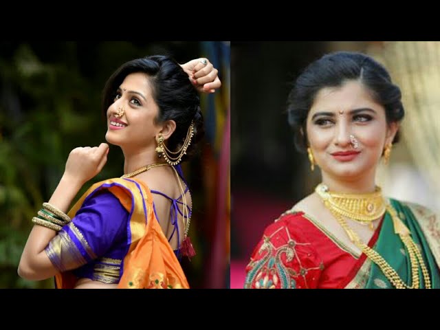 Top more than 81 hairstyle on marathi saree latest - in.eteachers