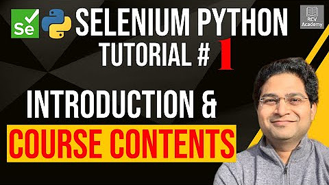 SELENIUM PYTHON TUTORIAL - Learn Selenium Automation with Python - FULL ...