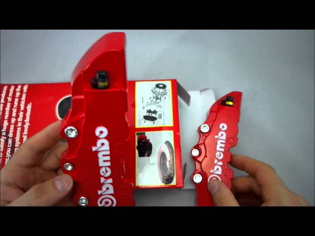 Cubre Pinzas Brembo Color Rojo 