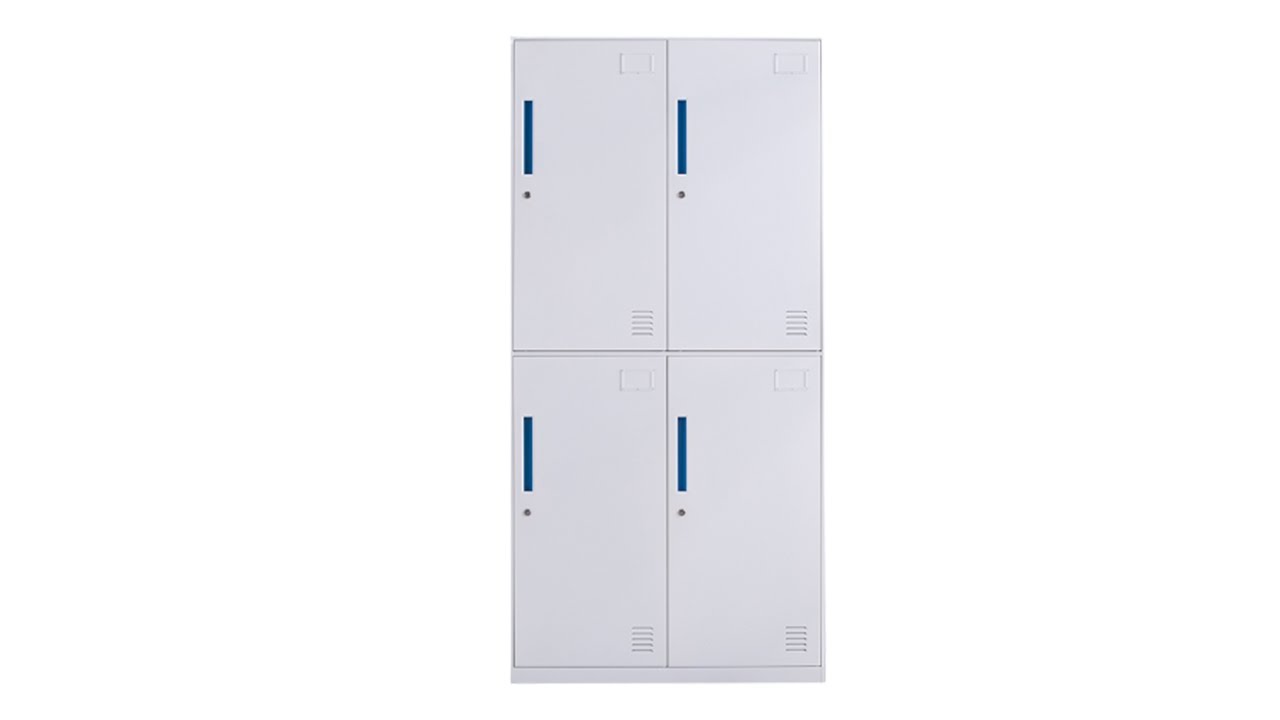 Factory Price 4 Doors Steel locker For Storage