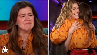 Kelly Clarkson Tears Up After Rita Wilson Shares Appreciation Over Her Impact on Daytime TV